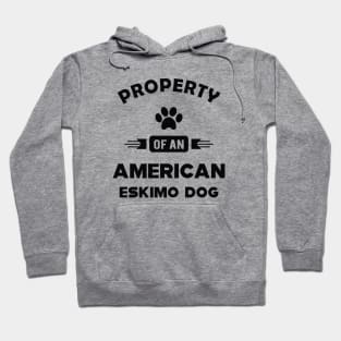 American Eskimo dog - Property of an american eskimo dog Hoodie